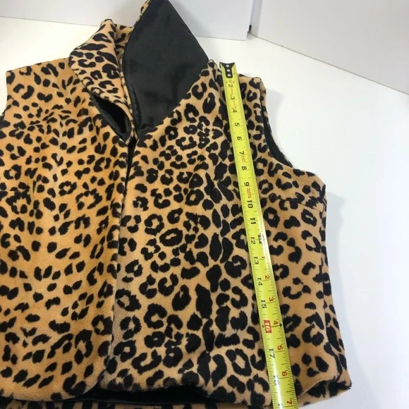 Ethyl women open front cropped Cardi sleeveless jacket sz mediums - Picture 3 of 5